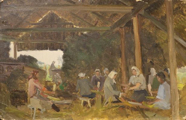 Кибардин Георгий Владимирович. За работой