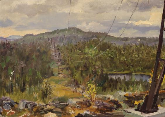 Кибардин Георгий Владимирович. Высокое напряжение в тайге