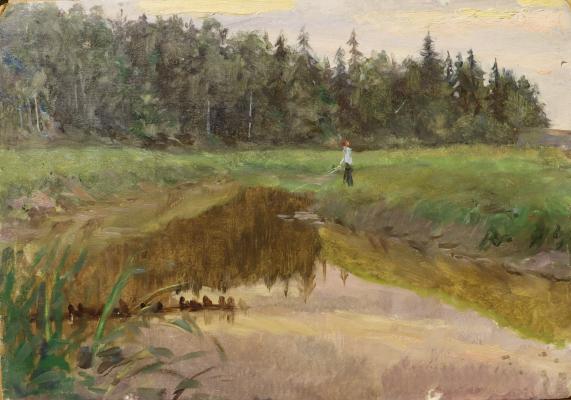 Кибардин Георгий Владимирович. На рыбалке