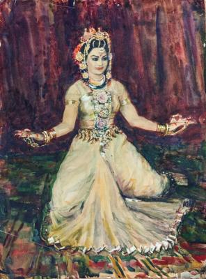 Ирина Фёдоровна Аристова "Индийский танец" Ирина Фёдоровна Аристова "Индийский танец"