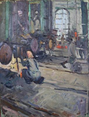 Алексеев Адольф Евгеньевич. Ремонт вагонов