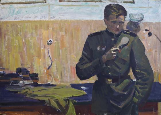 Алексеев Адольф Евгеньевич. В бытовке