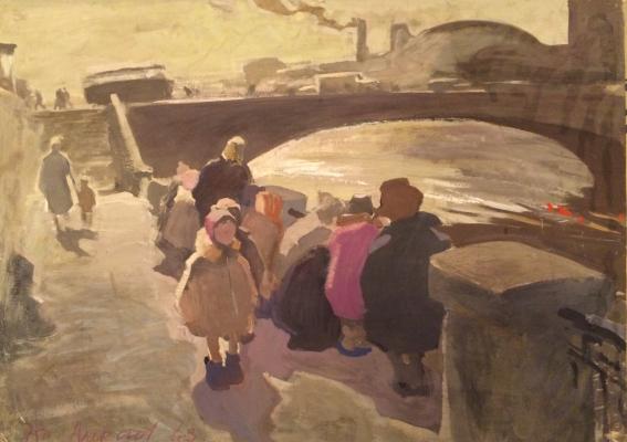 Алексеев Адольф Евгеньевич. На набережной