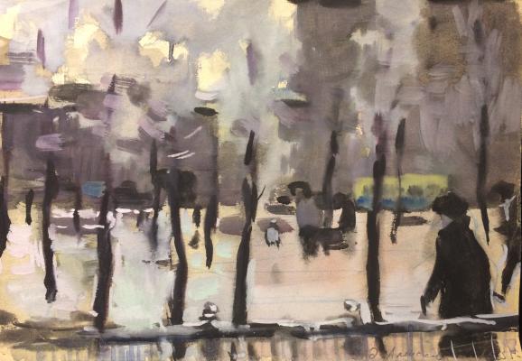 Алексеев Адольф Евгеньевич. Чистые пруды. Москва.