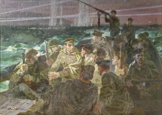 Пётр Тарасович Мальцев "Л.И. Брежнев под Новороссийском. Малая земля" Пётр Тарасович Мальцев "Л.И. Брежнев под Новороссийском. Малая земля"