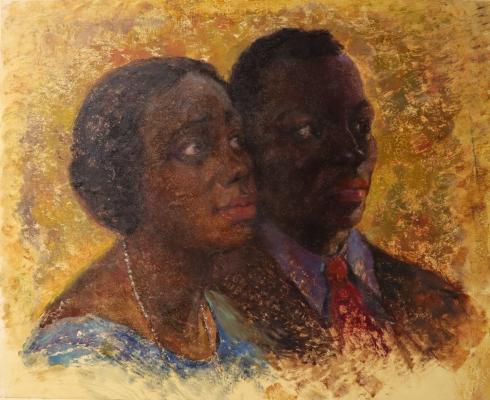 Шлепнёв Василий Степанович. Молодые африканцы