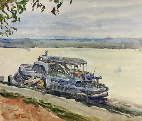 Лапин Василий Алексеевич. Теплоход. 171