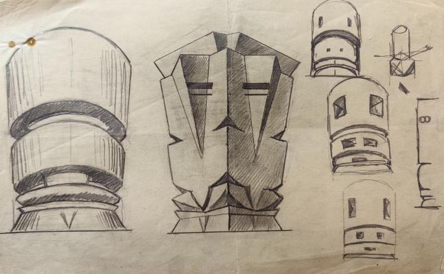 Лапин Василий Алексеевич. Чертеж. 224