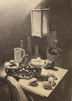 Тер-Аракелян Игорь Усикович. Натюрморт с весами