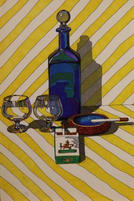 Тер-Аракелян Игорь Усикович. Натюрморт с сигаретами