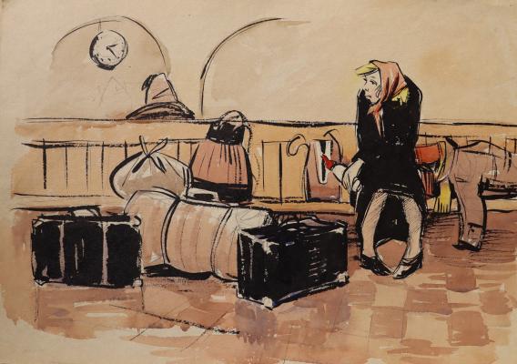 Тер-Аракелян Игорь Усикович. На вокзале