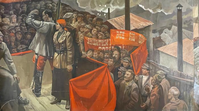 Круглов Григорий Михайлович. Митинг