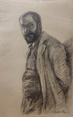 Александр Константинович Шервашидзе-Чачба "Портрет Александра Бенуа"