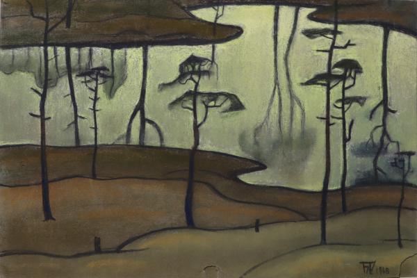 Смирнов-Русецкий Борис Алексеевич. Зеркало воды. Север