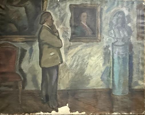 Тегин Дмитрий Капитонович. На выставке