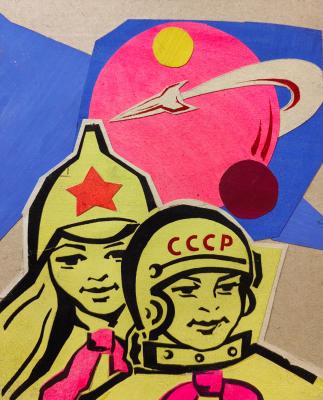 Акнуни Перч Арменакович. Юные космонавты