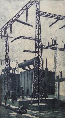 Рухкян Рачия(Грачия) Липаритович. Открытая подстанция