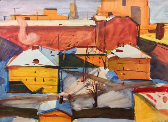 Лев Павлович Катаев "Неопалимовский переулок. Март"