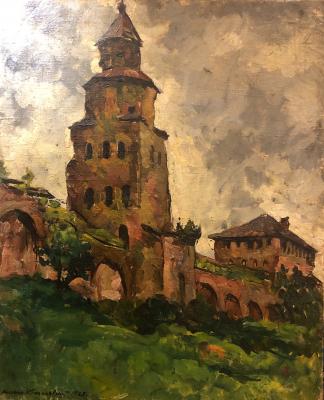 Кончаловский Михаил Петрович. Башня Кукуй. Новгород