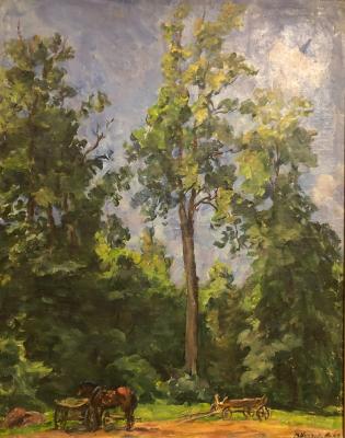 Кончаловский Михаил Петрович. В лесу