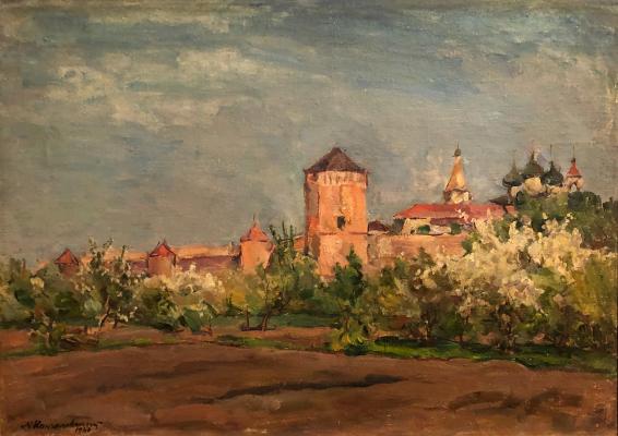 Кончаловский Михаил Петрович. Весна. Суздаль