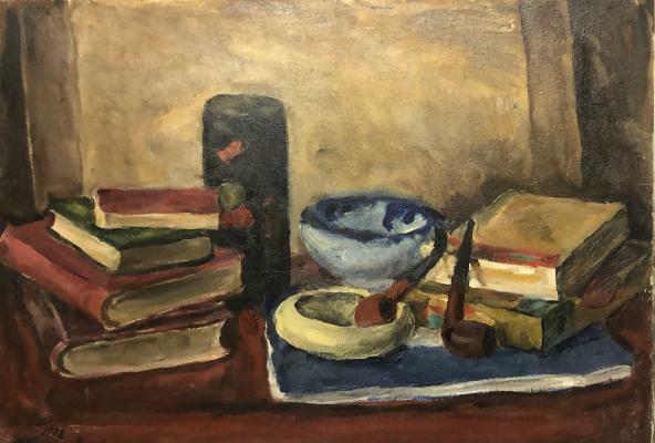 Кончаловский Михаил Петрович. Книги и трубки