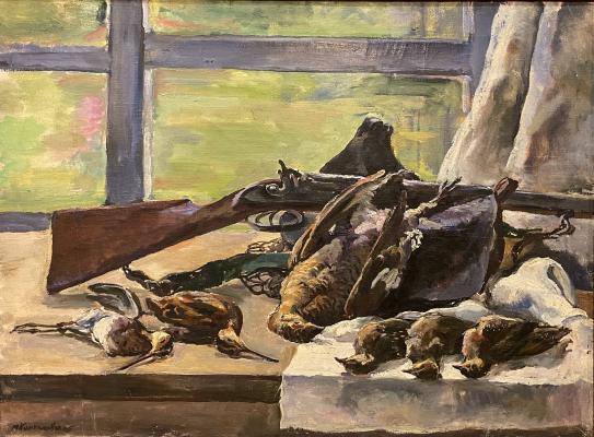 Кончаловский Михаил Петрович. Охотничий натюрморт