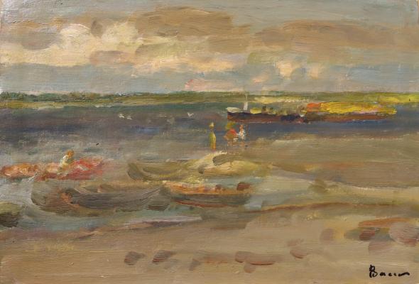 Васин Владимир Алексеевич. На Волге