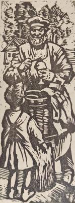 Кустодиев Борис Михайлович. Мороженщик