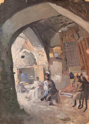 Котов Николай Георгиевич. Торговцы на базаре