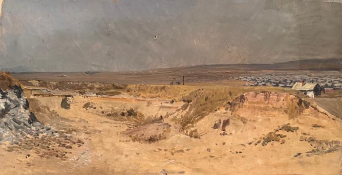 Котов Николай Георгиевич. Степь