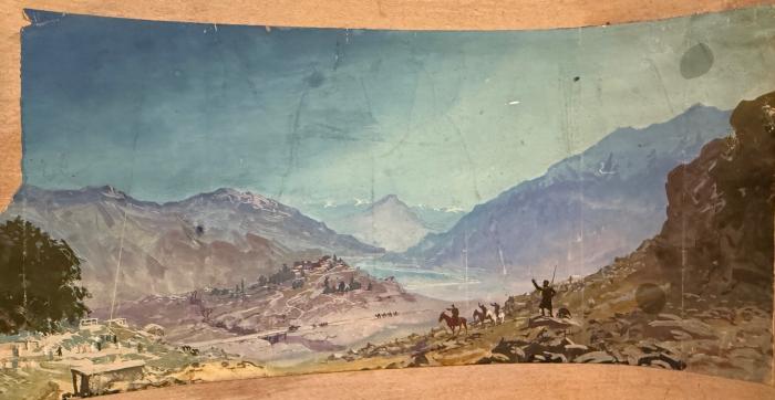 Котов Николай Георгиевич. Встреча в горах