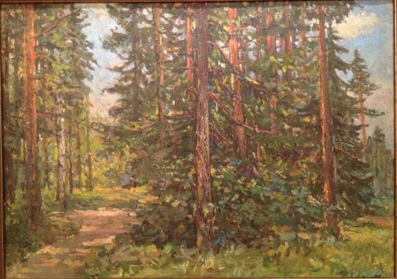 Безикович "Лес. Тропинка."