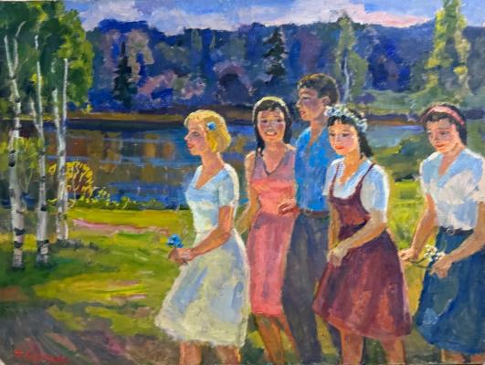 Сергеева Нина Алексеевна. Прогулка