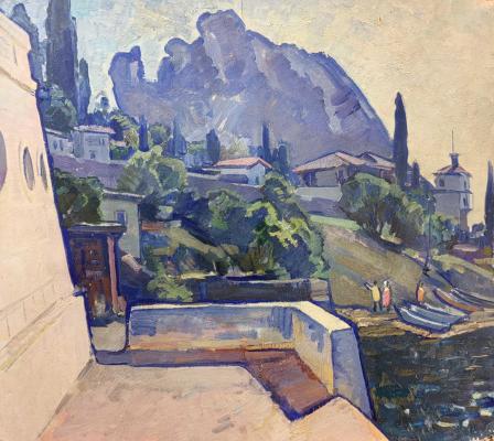 Васин Виктор Фёдорович. Крымский пейзаж. 2