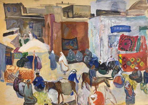 Назаренко Татьяна Григорьевна. Бухара. Базар