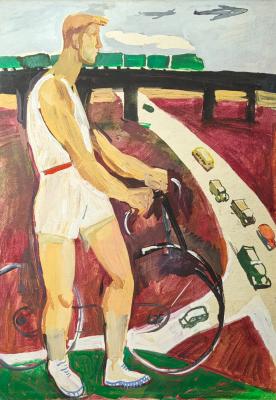 Татьяна Григорьевна Назаренко "Велосипедист"