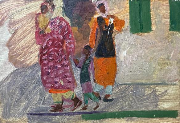 Черкес Даниил Яковлевич. Чарджоу. Туркменистан