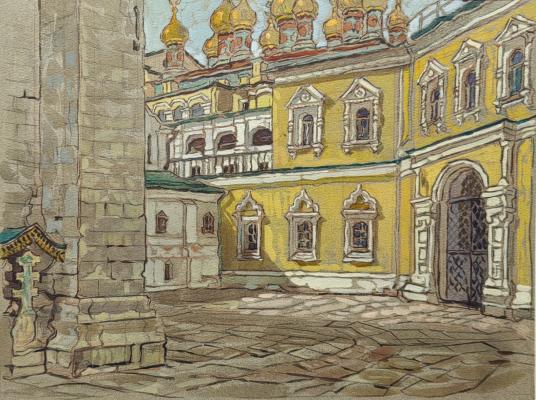 Маторин Михаил Владимирович. В Московском Кремле. Уголок Кремля