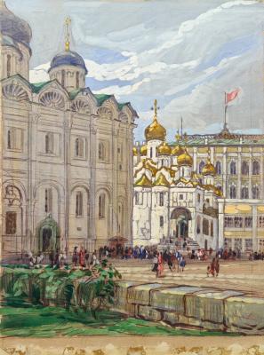 Маторин Михаил Владимирович. В Московском Кремле. Благовещенский и Архангельский соборы