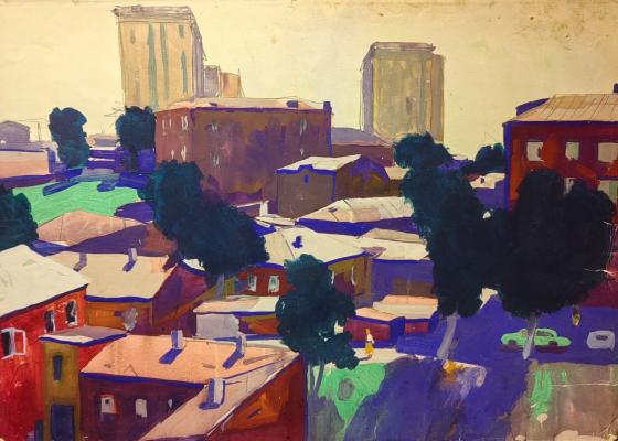 Бурмистров Борис Алексеевич. Крыши