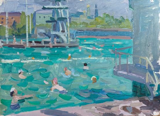 Воробьёва Надежда Дмитриевна. Бассейн