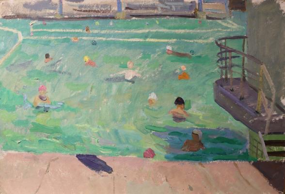 Надежда Дмитриевна Воробьёва "Бассейн Москва"