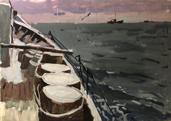 Назаров Константин Борисович. В море