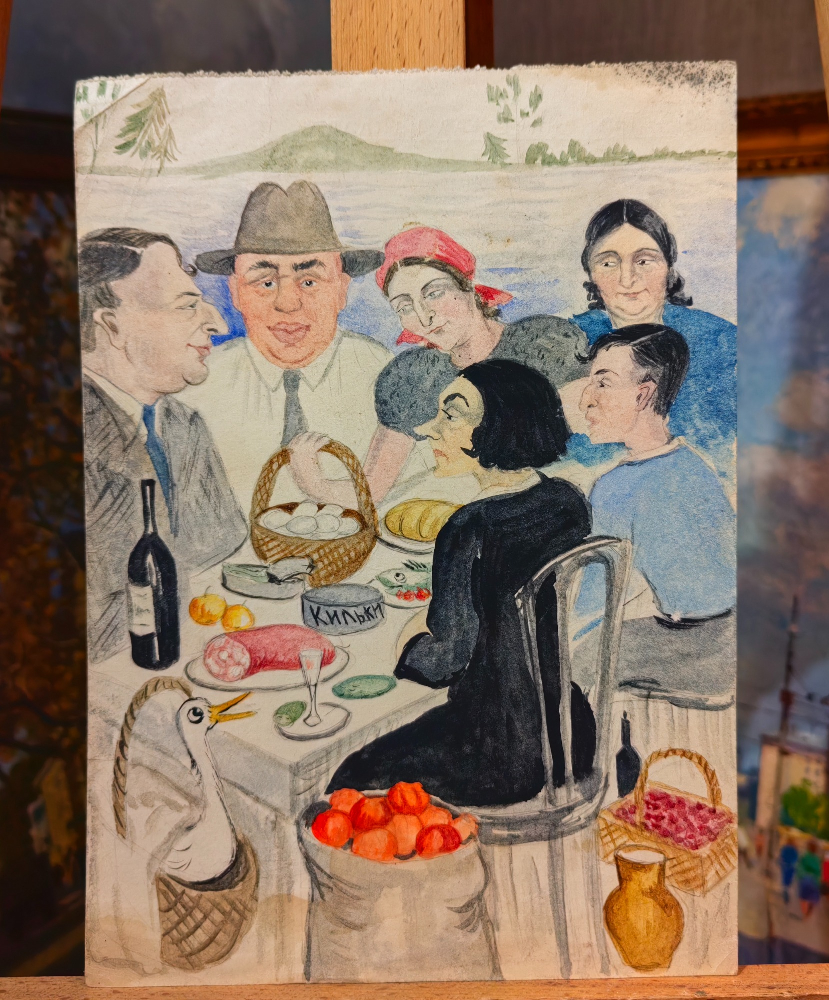 Обручева Нина Николаевна. Гастрономическая идиллия