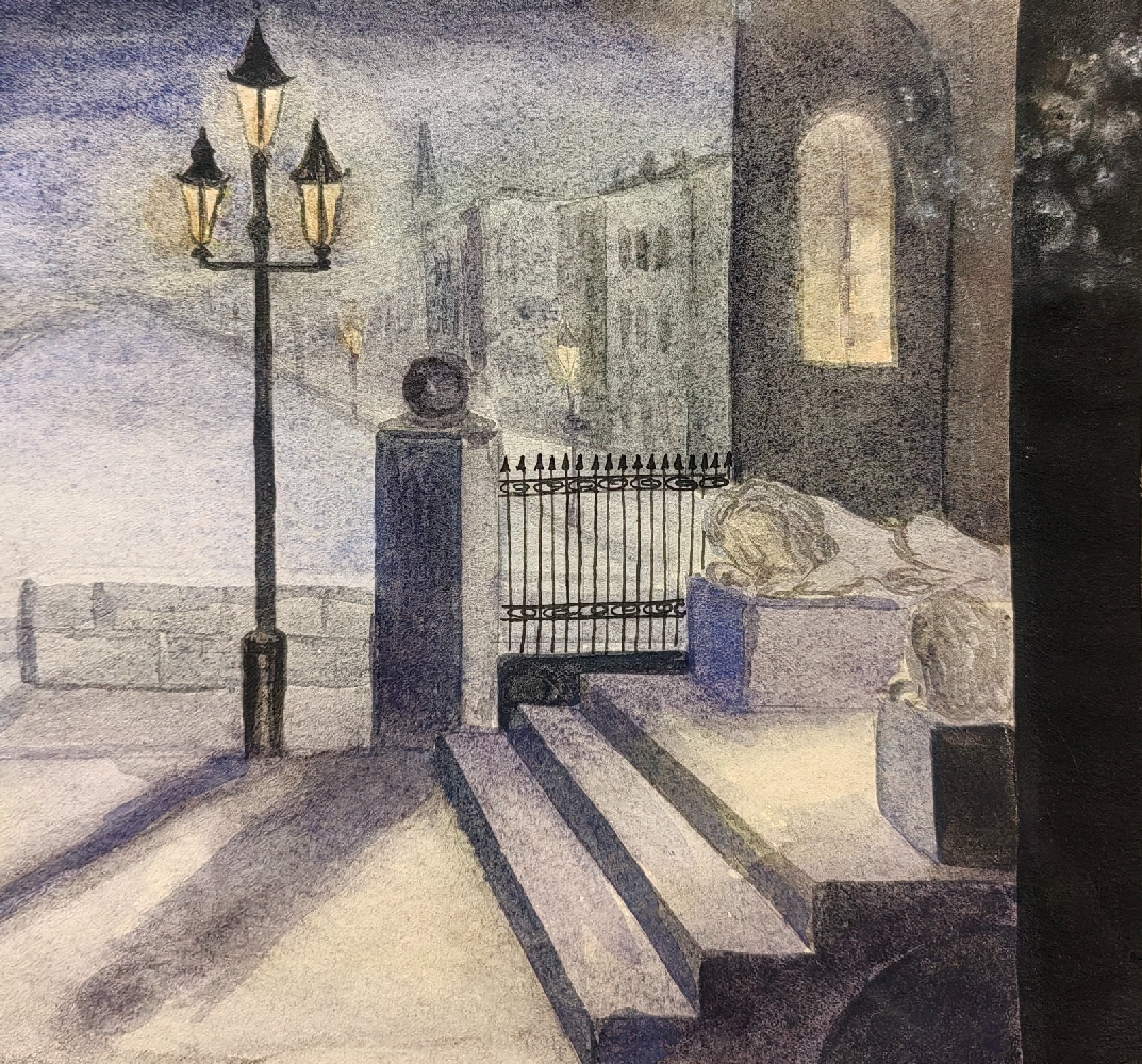 Обручева Нина Николаевна. Городской пейзаж