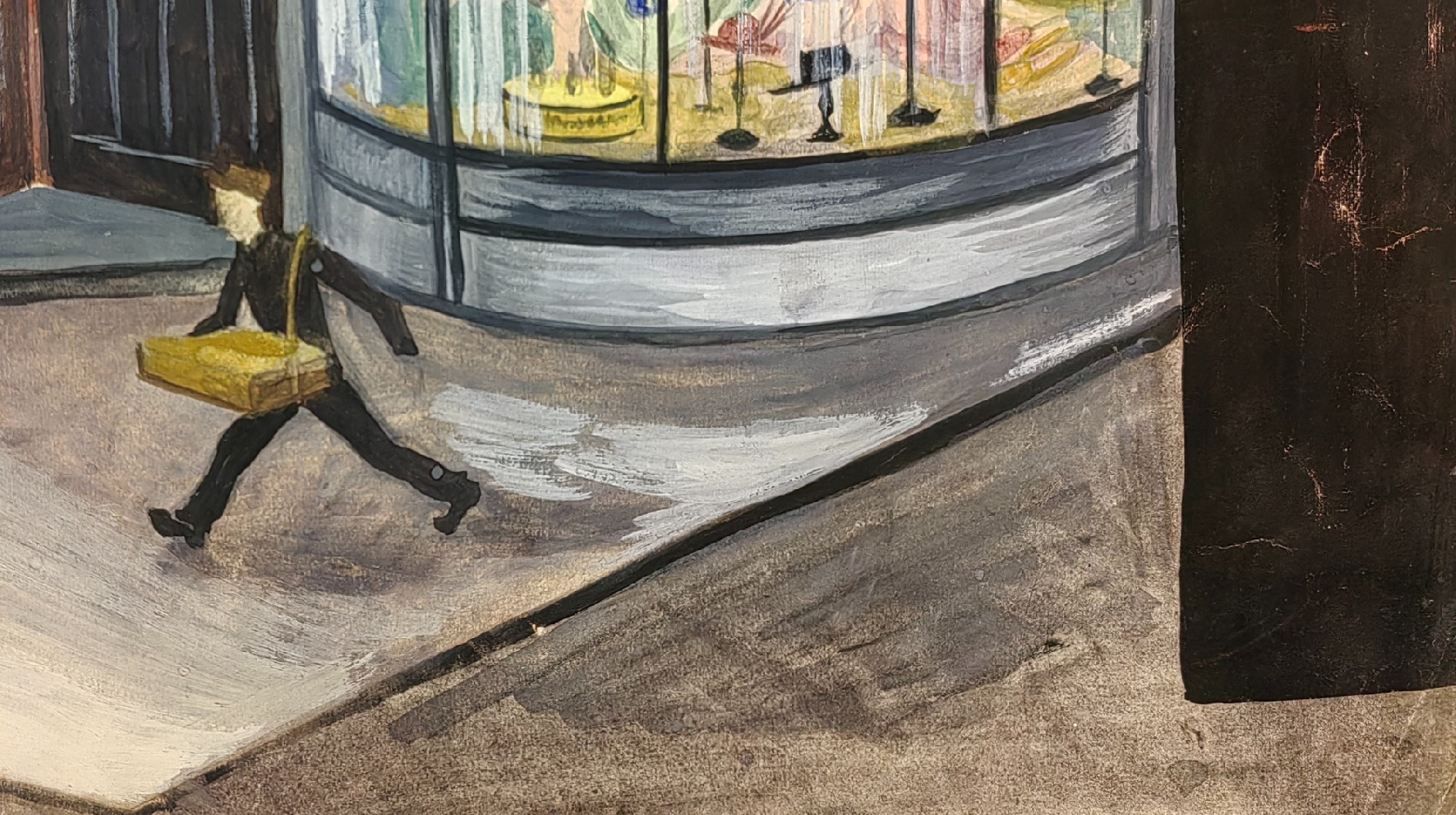 Обручева Нина Николаевна. У универмага