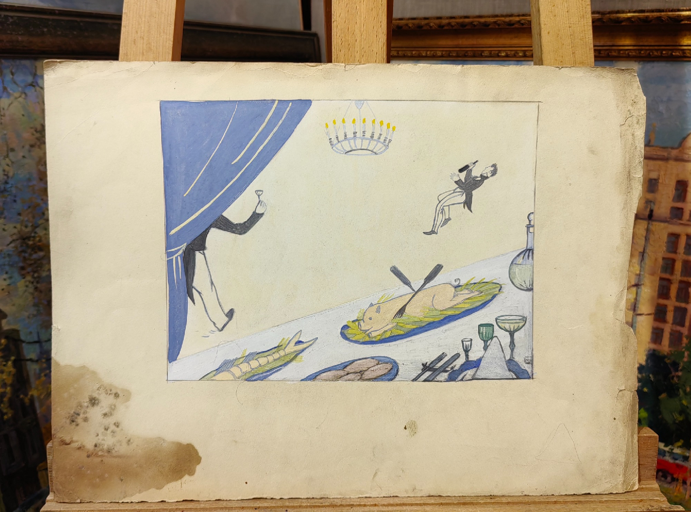 Обручева Нина Николаевна. Застолье