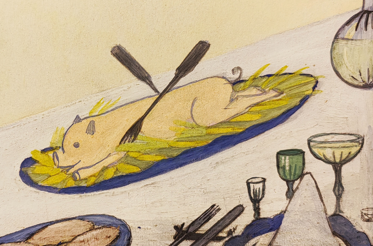 Обручева Нина Николаевна. Застолье