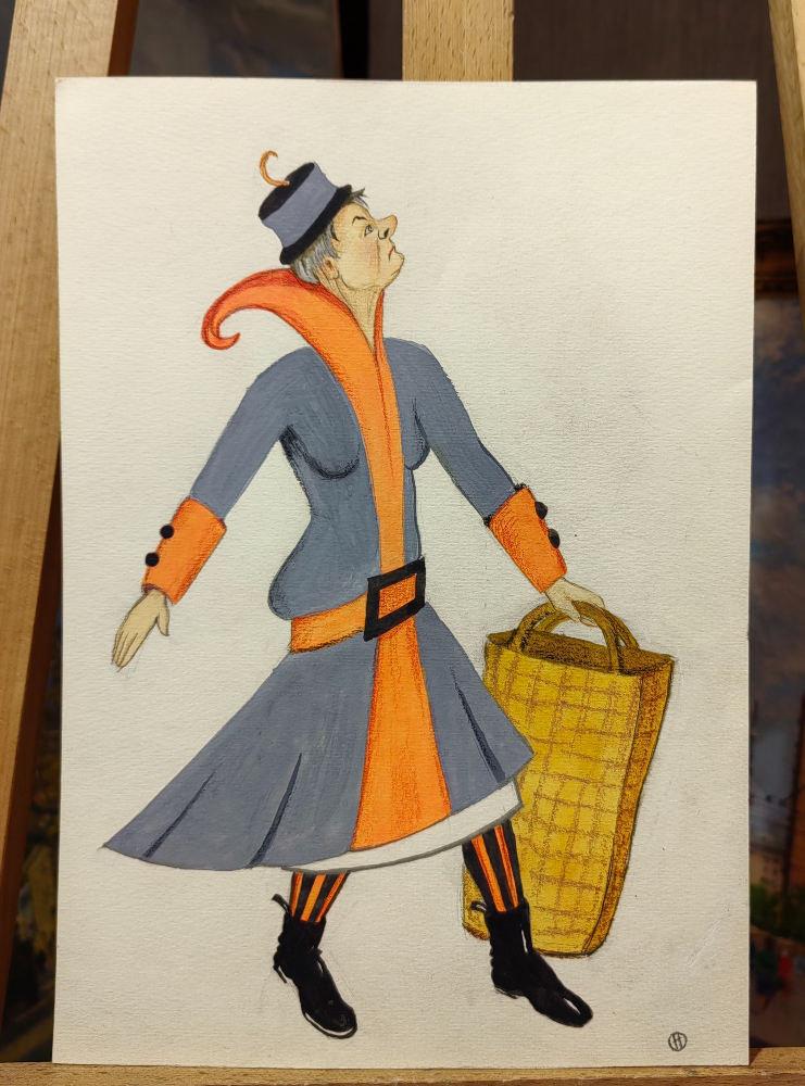 Обручева Нина Николаевна. Актриса Зуева. 2